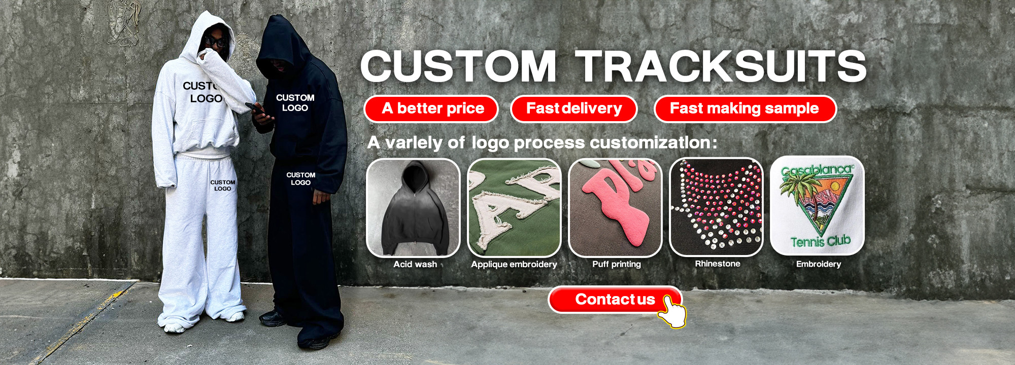 quality Streetwear Tracksuit factory