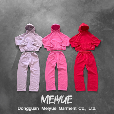 Custom Blank Zip up Plain Pullover Hoodie Joggers Baggy Sweatpants and Hoodie Set Jogging Suits Sweatsuit Tracksuits for Men