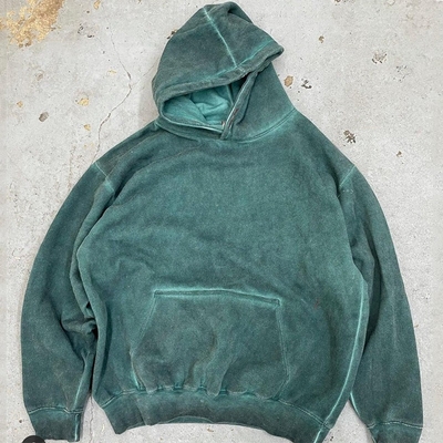 100% Cotton Vintage French Terry Hoodie Customize Distressed Mens Acid Wash Hoodie