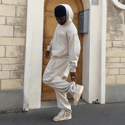 Custom Manufacturer Print Logo Track Pants Jogging Suit Cotton Hoody Sportswear Sweatpants and Hoodie Set Tracksuits for Men