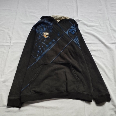 Dtg Print Custom Color Block Hoodie Nylon Lining Urban Streetwear Hoodies