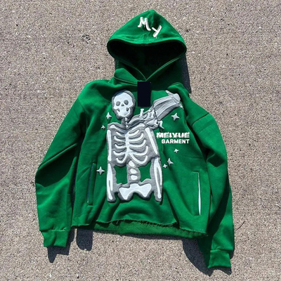 Custom Hoodies 3d Puff Print Logo French Terry Oversized No String Sweatshirts Pullover Heavyweight Hoodie Unisex for Men