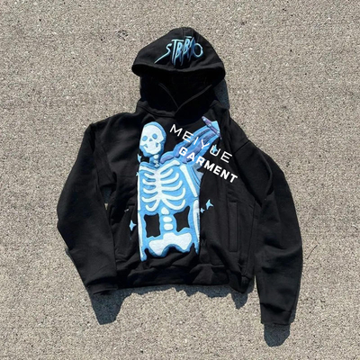 Custom Hoodies 3d Puff Print Logo French Terry Oversized No String Sweatshirts Pullover Heavyweight Hoodie Unisex for Men