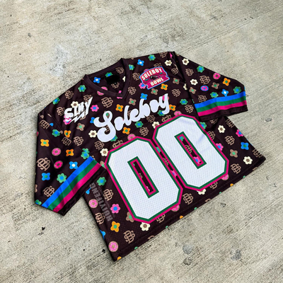 OEM Custom Jersey Polyester Mesh Printing Jogger Sweat Suit Summer Casual Two Piece Shirt Set Boxy Cropped Football Shorts Set