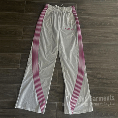 Custom Logo Joggers Pants Men Striped Sweat Pant Manufacturer Baggy Trousers High Quality French Terry Cotton Sweatpants for Men