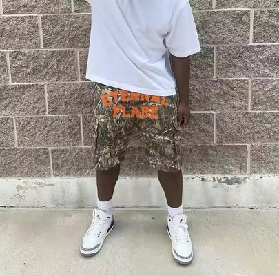 Mens Streetwear Shorts Digital Print