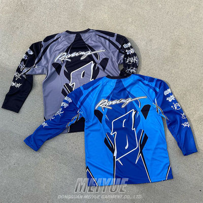 Custom Jersey Long Sleeve 100% Polyester Sport Wear Football Soccer Shirt Clothes Basketball Lightweight StreetwearJersey Men