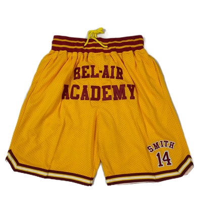 Custom Logo Breathable Mesh Basketball Shorts Drawstring Retro Casual Fashion Athletic Wear Short With Pockets for Men Women