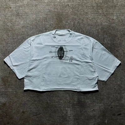 Oem Clothing Manufacturer Custom Wholesale Drop Shoulder T Shirts Silk Screen Print Camisas Hip Hop Vintage Boxy T Shirt for Men