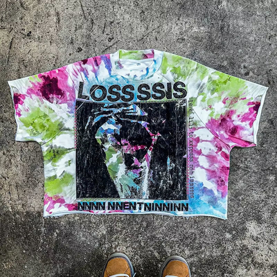 kupować Wytwórca odzieży Streetwear Custom Oversized Cotton Graphic T-Shirts All Oversized Graphic Printing Boxy T-Shirt dla mężczyzn produkcja online