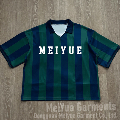 Custom Jersey Embroidered Logo Graphics Boxy Tees Drop Shoulder Heavyweight Cotton DTG Oversized Cropped Boxy T Shirt for Men