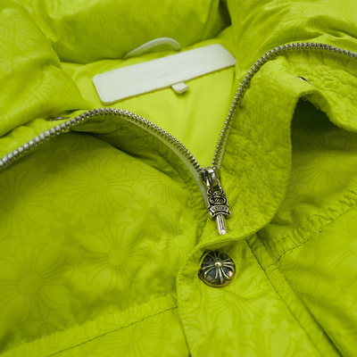 Winter Warm Cropped Down Jacket  Collar Zipper Dtg Print Puffer Crop Jacket