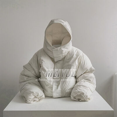 ซื้อ ชาย Bubble ฤดูหนาวถอนได้ Hood Puffer ดาว Jacket โลโก้ที่กําหนดเอง การผลิตออนไลน์