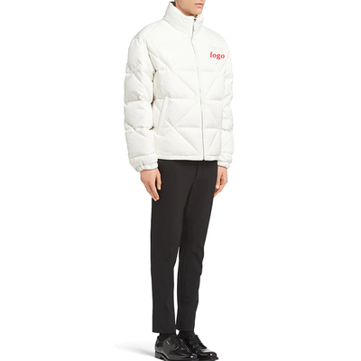 High Quality Winter Jacket Men Warm Coat Mens Stand Collar Puff Jackets Solid Color Coat Male Fashion Men Jacket