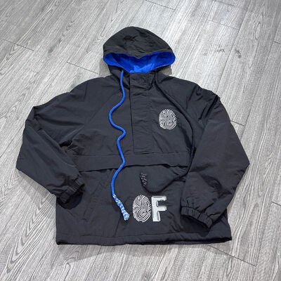 kaufen Etikett individuell gedruckt Etikett Männer Winter Nylonjacke mit verstecktem Reißverschluss und warmen Puffmantel Online-Herstellung