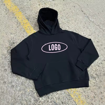 comprar Fabricante de sudadera con capucha personalizada Moda de algodón pesado sudadera con capucha para hombres pesados ​​Terry casual de gran tamaño de gran tamaño Fabricación en línea