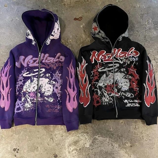 Oversized Digital Print Hoodie Pullover 100% Cotton 500Gsm Men Fleece Hoodies