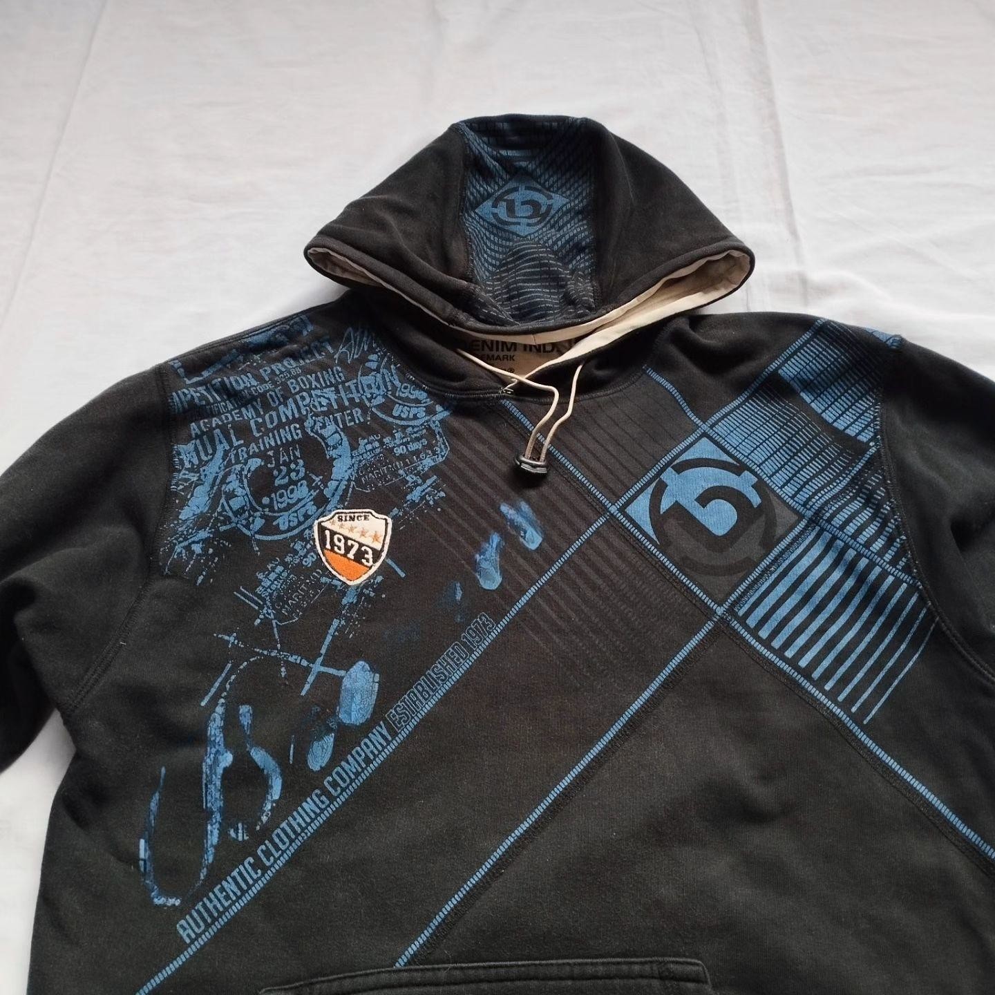 Dtg Print Custom Color Block Hoodie Nylon Lining Urban Streetwear Hoodies