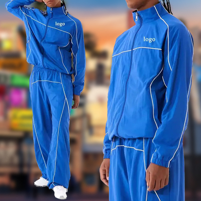 Lightweight Nylon Windbreaker Set Two Piece Jogging Suits Vintage Track Suit Antibacterial