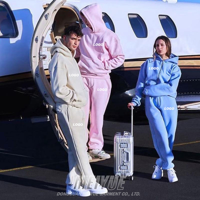 Zipper Oversized Sport Mens Tech Fleece Tracksuit Puff Embroidery Printed