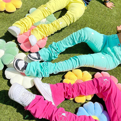İyi bir fiyat. Özel Erkekler Koşucular Geniş Bacaklı Flared Baggy Yığılmış Büyük Boylu Sokak Giysileri Spor pantolonları Erkekler Rastgele Spor Pantolonları Erkekler İçin Pantolonlar çevrimiçi