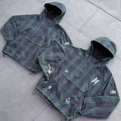 Good price Water Reactive Shell Woven Jacket Custom Manufacturers Windbreaker Nylon Outdoor Track Activewear Jacket for Men online