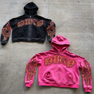 Un bon prix. Hoodies de lavage d'acide vintage Hiphop Streetwear Hiphop vintage en ligne