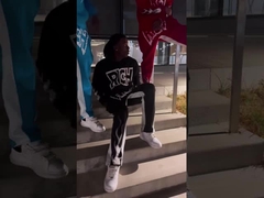 pantalon de survêtement et capuchon personnalisés