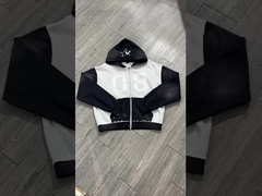 Fabricants de sweats à capuche avec logo sérigraphié personnalisé 100 % coton épais, délavage à l'acide vieilli vintage C