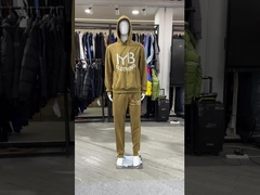 Custom Sweatsuit 100% Cotton Activewear Screen logo French Terry Hoodie Joggers Sweatpants and Hoodi