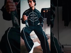3m personnalisé Réflecteur léger Détachable Fermeture à glissière Shorts en nylon Sweatsuit Homme Windbreaker Jacket et