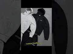 Une étoile rose de haute qualité imprimée avec fermeture à glissière surdimensionnée ensemble de sweat-pants à capuche