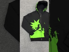 OEM Mode Haute Qualité Personnalisé Réfléchissant Imprimer logo Vêtements Fabricants Surdimensionné 100 Coton Fu